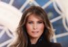 Melania breaks with Trump, pays tribute to McCain Melania Trump official portrait